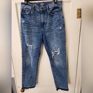 a.n.a Size 12 High-Rise Straight Jeans